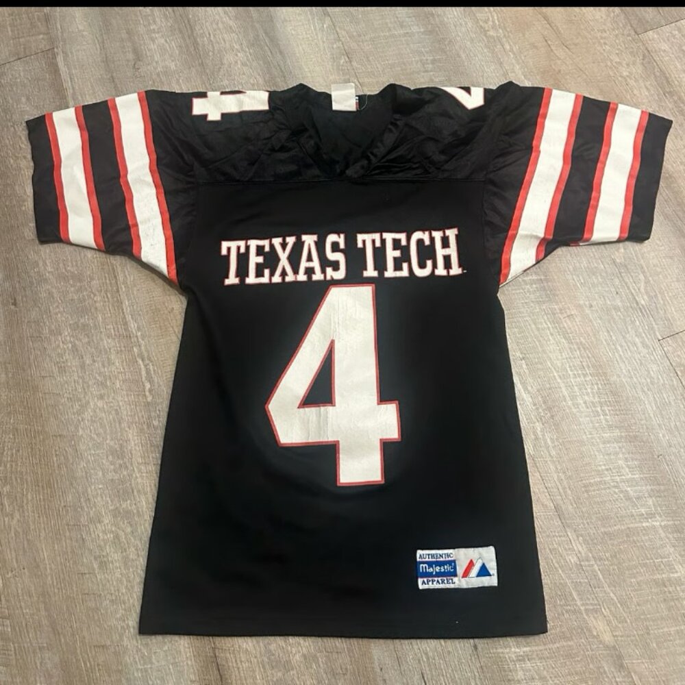 Vintage Majestic rare 90s Texas Tech Jersey